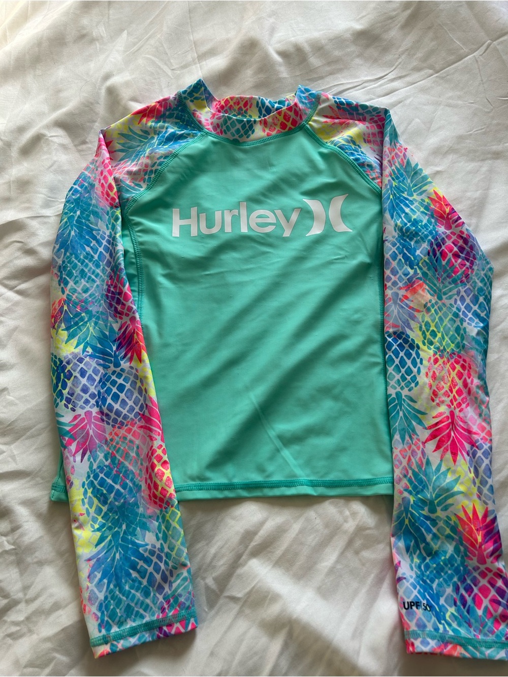 Hurley Kids Long-Sleeve Rashguard large